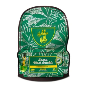 Hidden Hills Live Resin Gummy Zaza Blast Shields- 2500mg