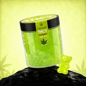 Canapuff THCv Gummies Green Apple - 10 stuks