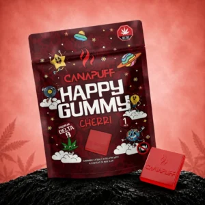 Canapuff  Delta 9 Gummy Cherri - 5 stuks